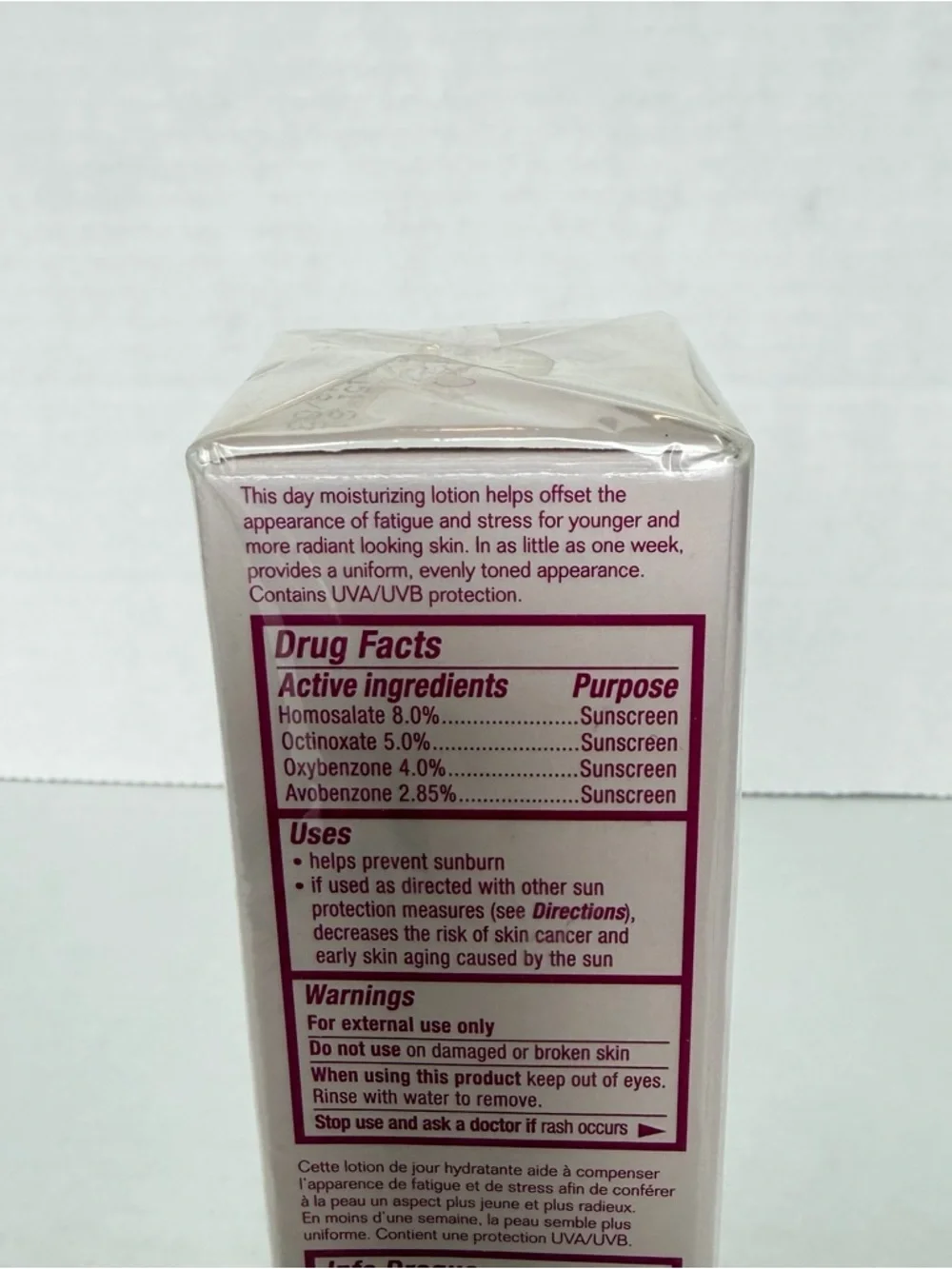 NIB Discontinued Avon Anew Vitale Day Lotion 1.7 oz SPF 25 Moisturizer Face - Picture 5 of 10